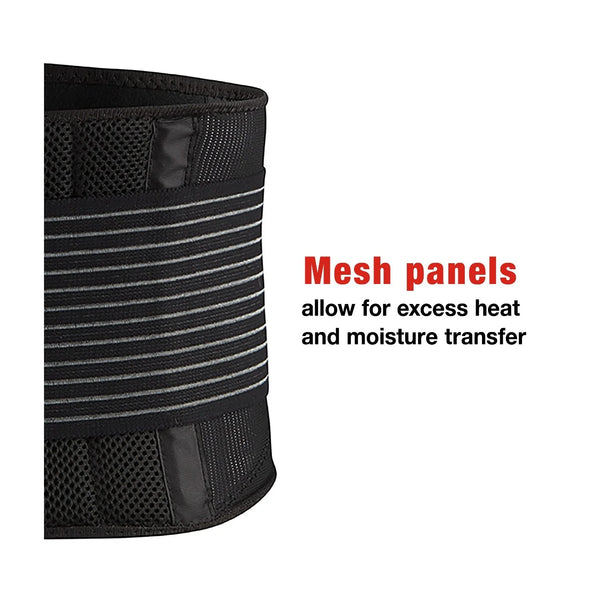 Adjustable Back Brace, Black, 1 Brace