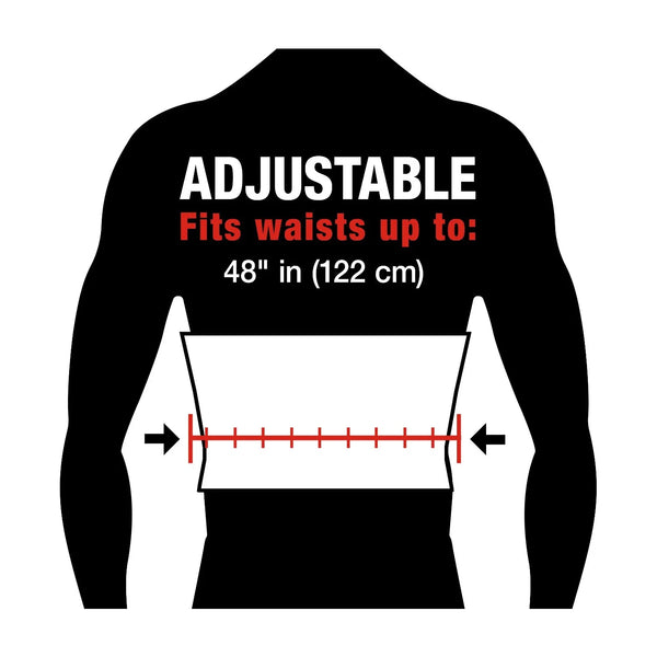 Adjustable Back Brace, Black, 1 Brace
