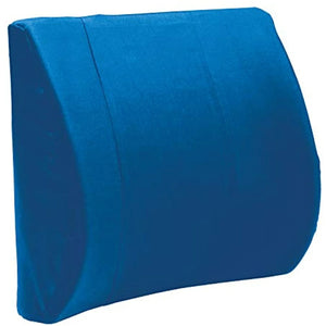 Contour Pillow Office Chair Lower Back/Lumbar Support, Therapeutic Cushion for Body, Blue
