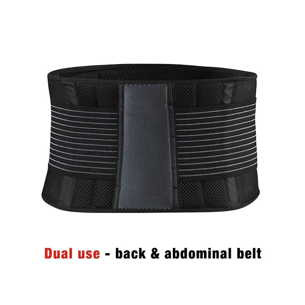 Adjustable Back Brace, Black, 1 Brace